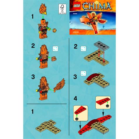 LEGO Frax' Phoenix Flyer Set 30264 Instructions | Brick Owl - LEGO ...