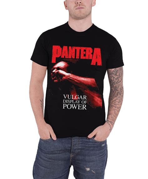 Pantera T Shirt Official 101 Proof Vulgar Display band logo dimebag ...