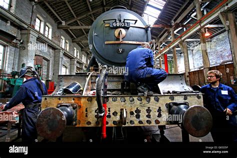 Flying Scotsman Restoration. 4.2m Stock Photo - Alamy