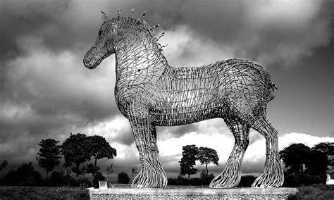 Andy Scott Sculptures on Instagram: “The Heavy Horse standing tall ...