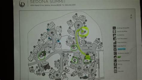 Sedona Summit Resort Map