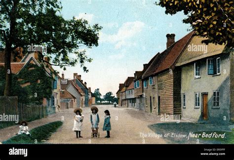 The Village, Elstow, Bedfordshire Stock Photo - Alamy