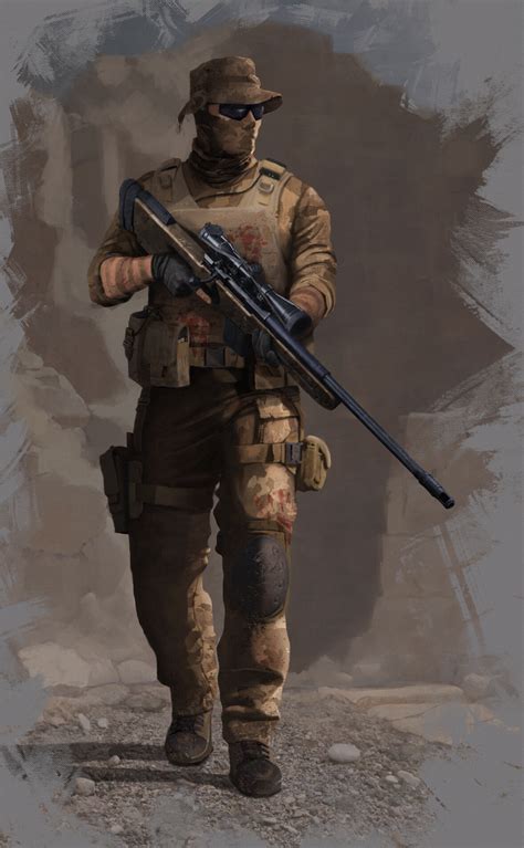 ArtStation - Contemporary Soldier