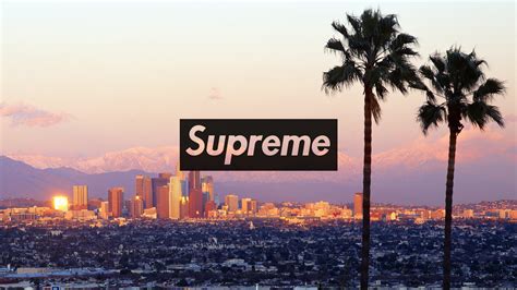 Los Angeles Supreme Wallpaper - AuthenticSupreme.com