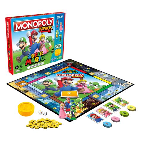 Hasbro & Nintendo Come Together For Monopoly Jr. Super Mario Edition ...