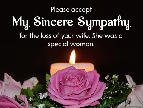 Pin on Sympathy Messages for Loss of Wife