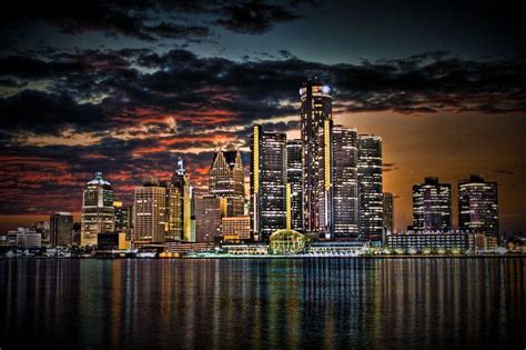 Detroit Skyline Wallpapers - Wallpaper Cave