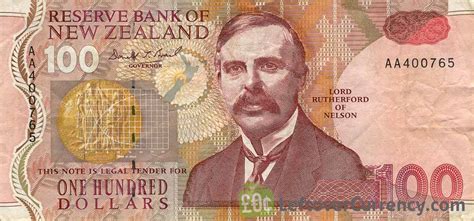 100 New Zealand Dollars series 1992 - Exchange yours for cash