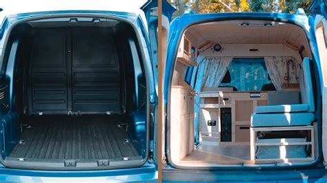 DIY Camper Van Conversion Full Build Timelapse VW Caddy | atelier-yuwa ...