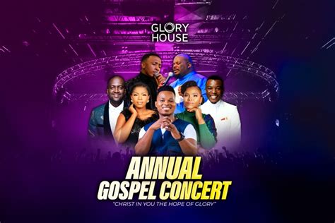 GLORY HOUSE ANNUAL GOSPEL CONCERT