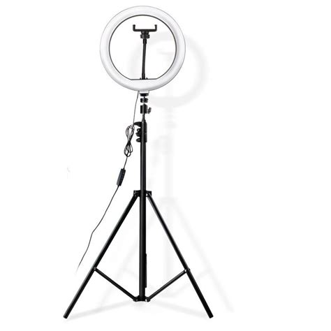 10 inches Ring Light With Tripod & Phone Holder - The Shopping Kingdom