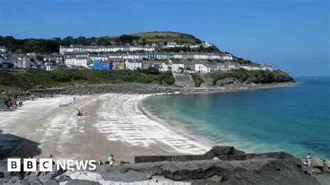 Dolau beach, New Quay, reopens after farm slurry spill