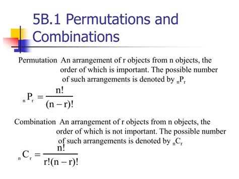 Combinations And Permutations Worksheet