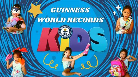 Guinness world records for kids: simple challenges to set a real record ...