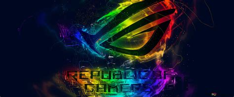 Rog Rainbow Wallpaper