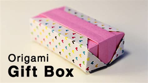 Origami ideas: Origami Box From Rectangle Paper