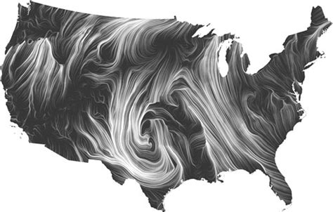 Wind Map / Fernanda Viegas & Martin Wattenberg