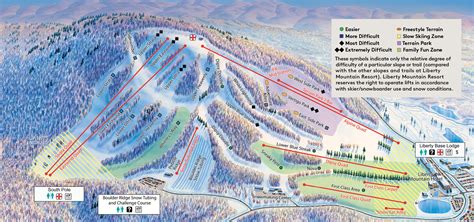 Liberty Mountain Resort Trail Map - Carlye Albertina