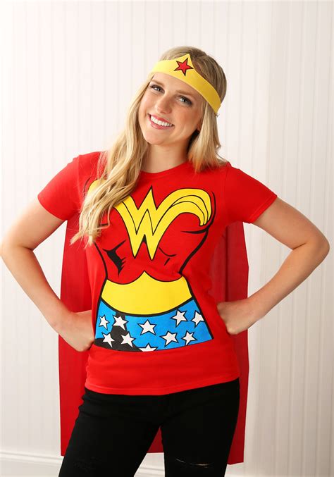 Wonder Woman T-Shirt Costume