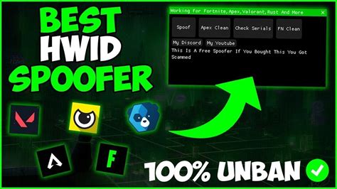 💜BEST FREE HWID SPOOFER | HWID SPOOFER 2022 | Valorant, Fortnite, Rust ...