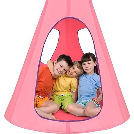 Amazon.com: Sorbus Premium Hammock Chair for Kids- Hanging Tree Tent w ...