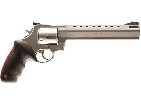 Taurus Raging Bull Revolver Stainless and Black Rubber – The Gunner Store