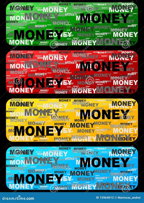 Money banner stock vector. Illustration of concept, vector - 15964012