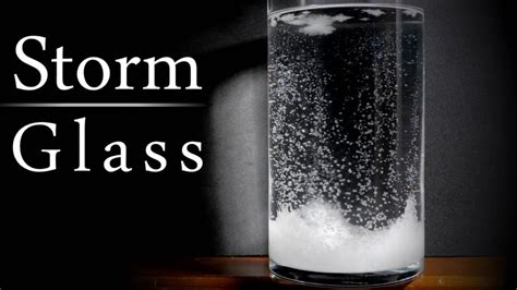 How to make a STORM GLASS to predict the weather! - YouTube