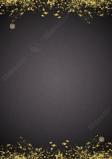 Black Gold Powder - The Ultimate Luxury Page Border Background Word ...