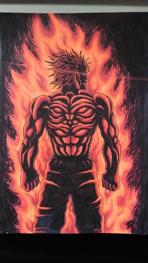 Baki Drawing: Yujiro Hanma in 2020 | Drawings, Art, Wallpaper naruto ...