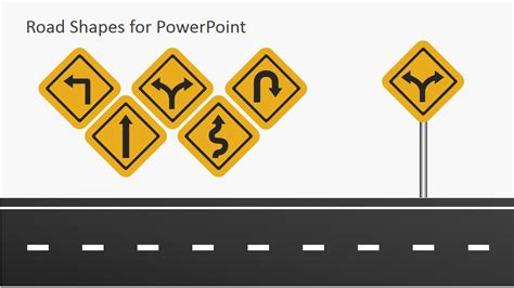 Road Shapes for PowerPoint Presentations - SlideModel