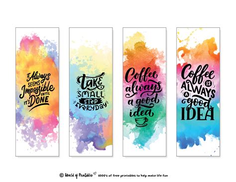 100 Best Bookmark Quotes in 2024 - World of Printables