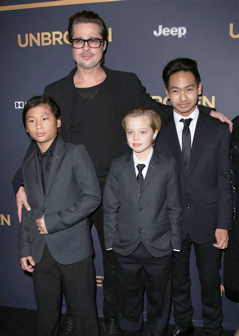 Brad Pitt With His Kids: Their Best Moments Over The Years — Pics ...