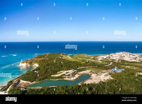 Aerial view of macao beach, Dominican Republic Stock Photo - Alamy