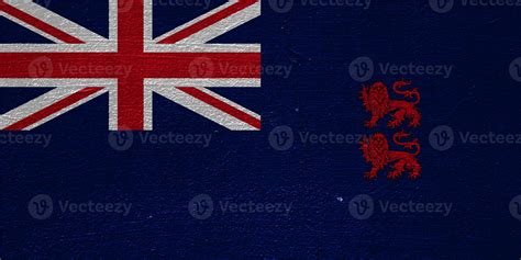 Flag of the British Overseas Territory of the officially the Sovereign ...