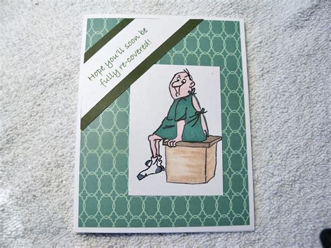 Get well cards funny masculine handmade stamped cards | Etsy | Get well ...