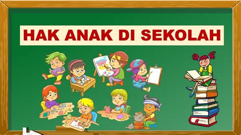 Gambar Hak Siswa Di Sekolah Kartun