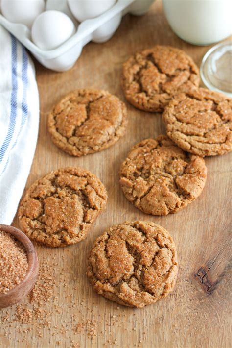 Sorghum Syrup Crinkle Cookies - Golden Barrel Sorghum Syrup Recipe