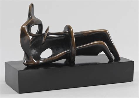 Henry Moore OM, CH, 'Reclining Figure' 1939, cast 1959 (Henry Moore ...