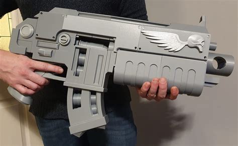 3D Printed True to Scale Warhammer 40K Bolter Prop Cosplay / - Etsy UK