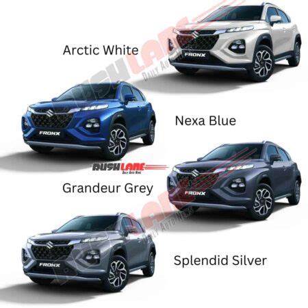 Maruti Fronx Delivery Starts - Gets New Bluish Black Colour