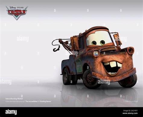 MATER TOW TUCK POSTER, CARS, 2006 Stock Photo - Alamy