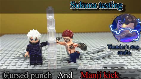 (Jujutsu Kaisen) Sukuna test [lego stop-motion] - YouTube