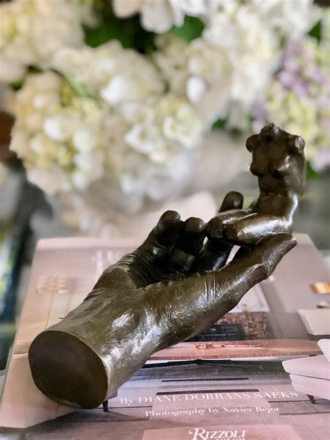 'The hand of God' bronze sculpture - European Antiques