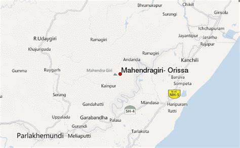 Mahendragiri, Orissa Mountain Information