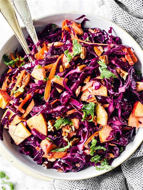 Red Cabbage Salad Recipe - The Wholesome Recipe Box