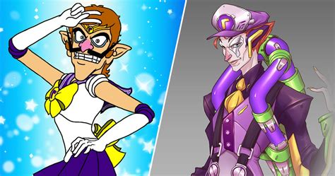 27 Classic Kids Characters Reimagined As Waluigi