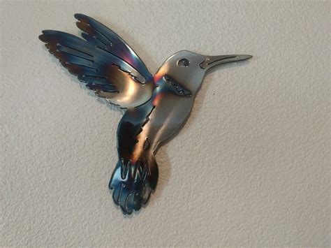 Hummingbird Metal Art - Etsy