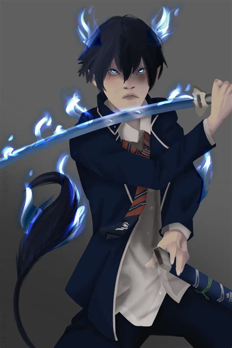 Rin Okumura fan art by me : r/fanart