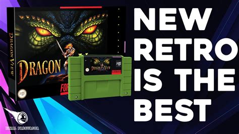 SNES GAME REPRINT! - Dragon View Unboxing - YouTube